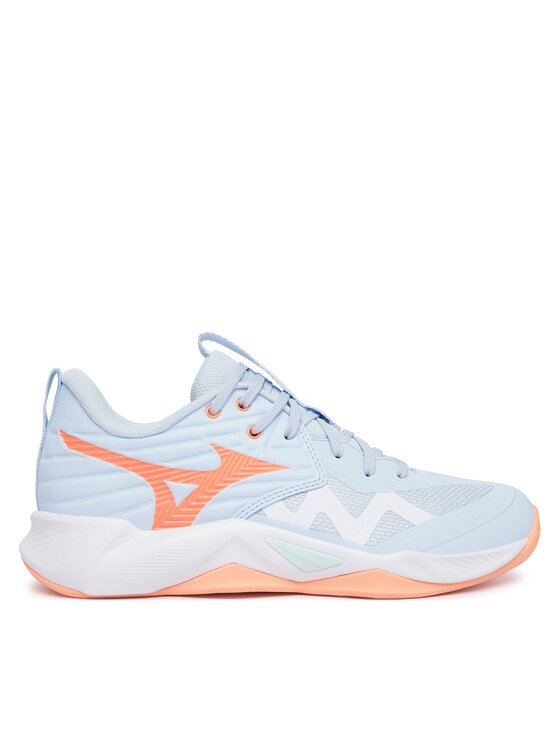 Mizuno Обувки за зала Wave Momentum Pro V1GC2540 Светлосин