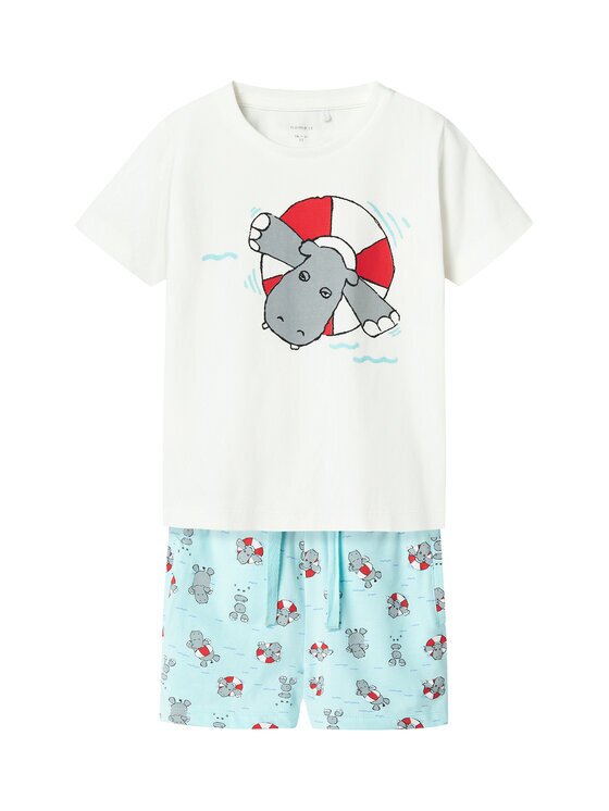 Name It Комплект тишърт и панталонки Zumus 13241038 Regular Fit