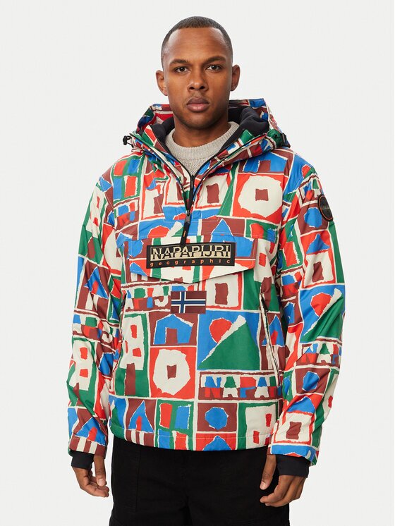 Napapijri Анорак Rf Next Aop 1 NP0A8AHX Regular Fit