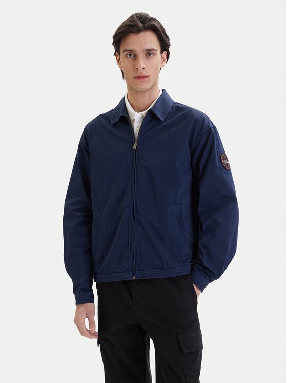 Napapijri Дънково яке A-Arrayanes NP0A4FI4 Regular Fit