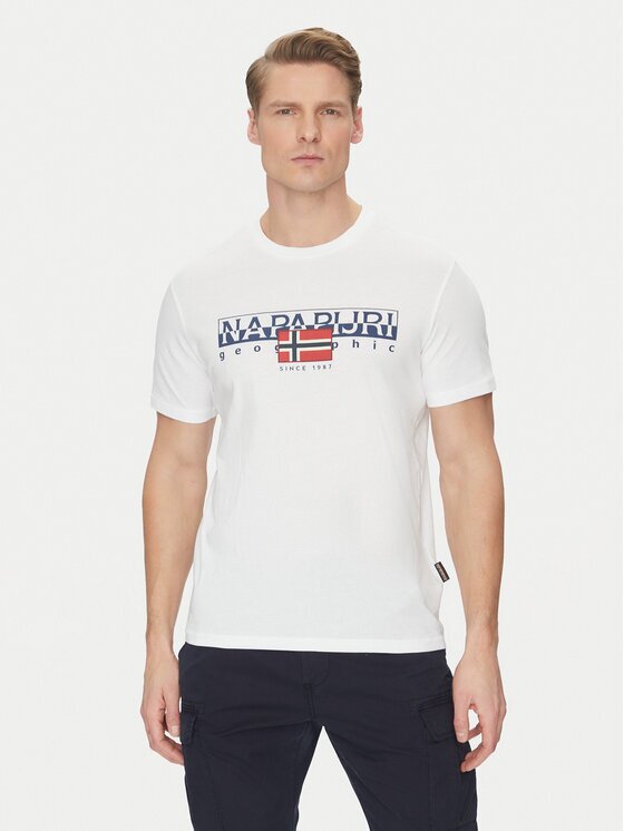 Napapijri Тишърт S-Aylmer NP0A4HTO Regular Fit