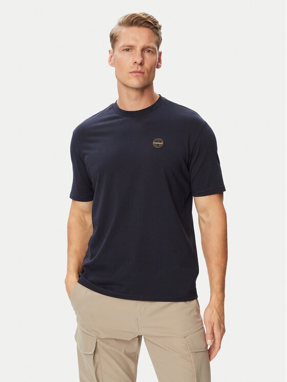 Napapijri Тишърт S-Badge NP0A8949 Regular Fit