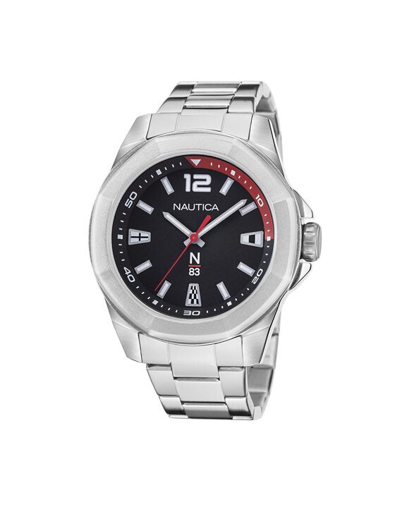 Nautica N83 Часовник NAPTBF104 Сребрист