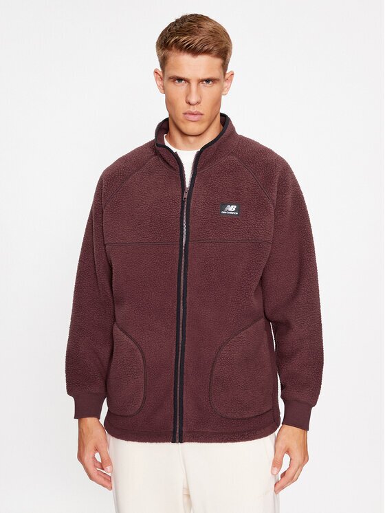 New Balance Полар Athletics Polar Fleece Full Zip MJ33503 Regular Fit