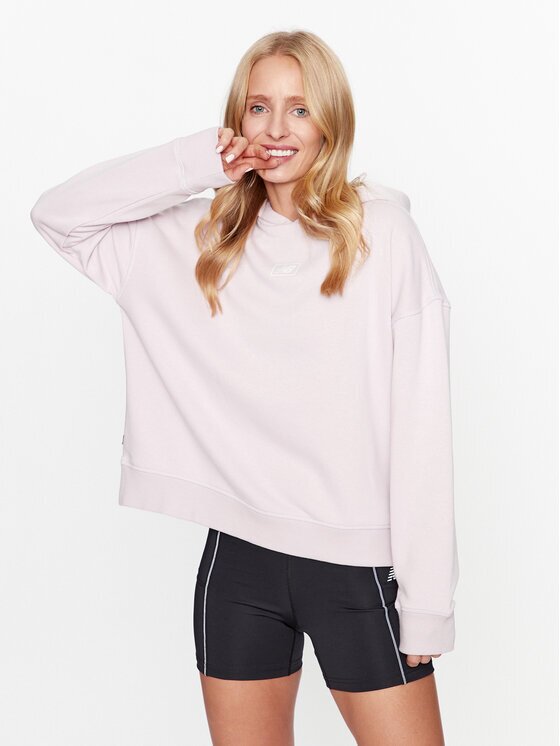 New Balance Суитшърт Essentials French Terry Hoodie WT33512 Regular Fit