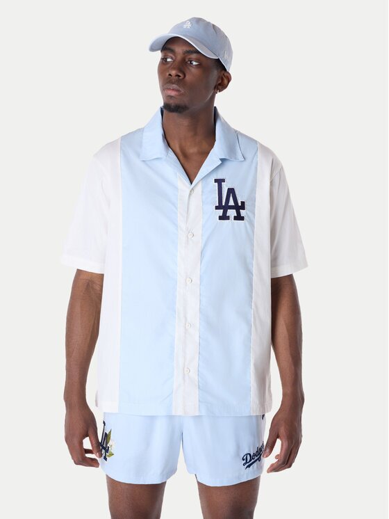 New Era Риза LA Dodgers Stripe Revere 60596335 Regular Fit
