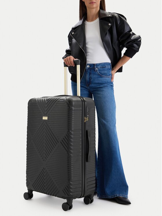 NINE WEST Голям куфар CEO-NW-L-001-09 BLACK