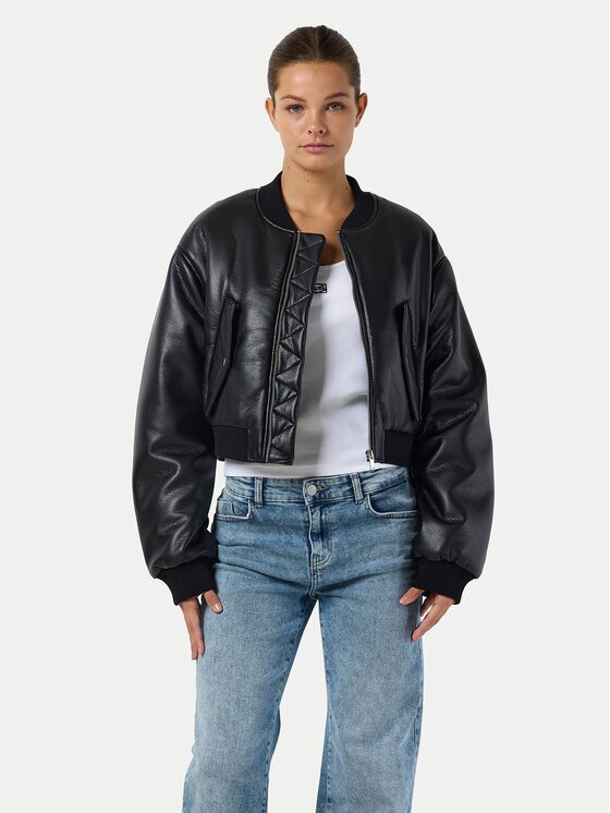 Noisy May Яке от имитация на кожа Eileen 27032426 Relaxed Fit