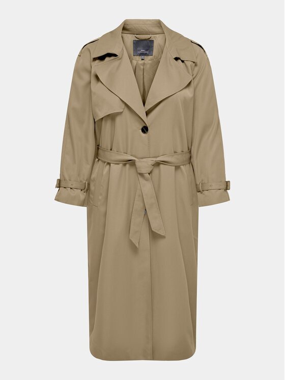 ONLY CARMAKOMA Тренч Chloe 15310056 Regular Fit