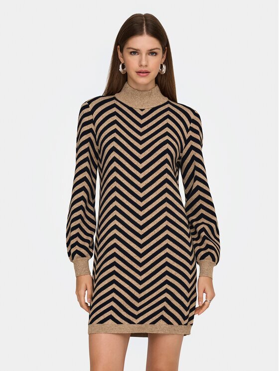 Only Плетена рокля Julia 15366284 Regular Fit