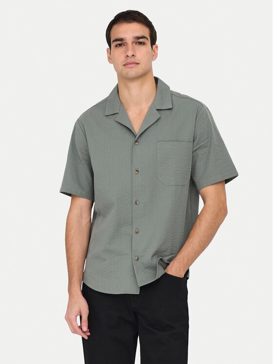 Only & Sons Риза Eye Resort 22030342 Relaxed Fit
