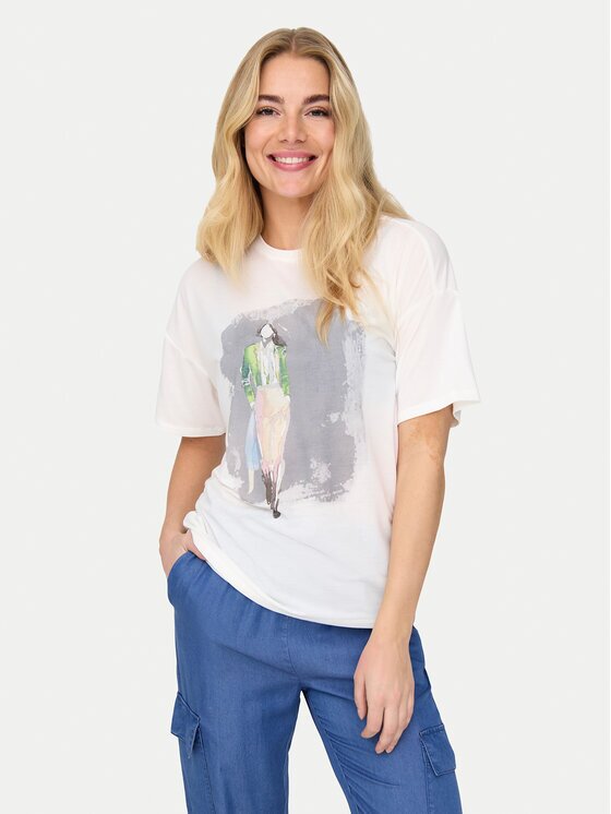 Only Тишърт Melina 15342876 Regular Fit