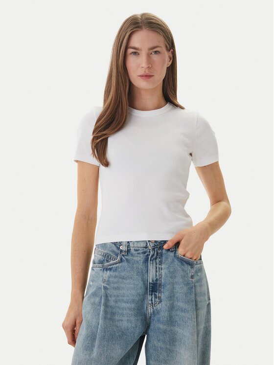 Only Тишърт Val 15339774 Slim Fit
