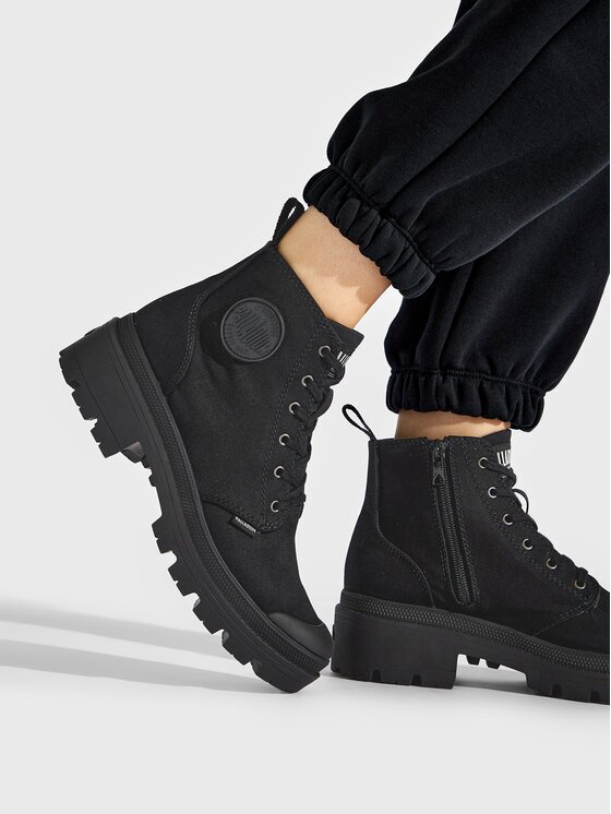 Palladium Туристически oбувки Pallabase Twill 96907-008-M
