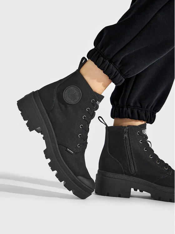 Palladium Туристически oбувки Pallabase Twill 96907-008-M