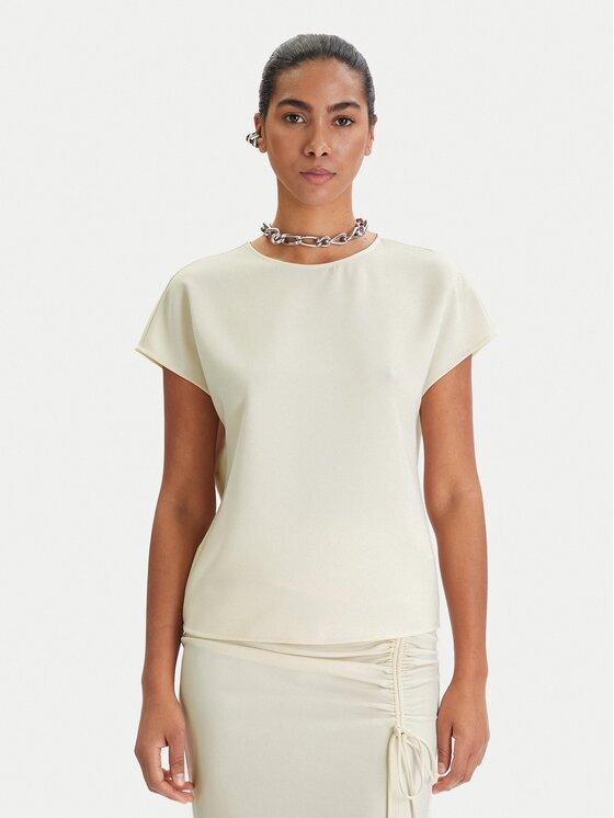 Patrizia Pepe Блуза 8C0848/A701-W409 Екрю Regular Fit