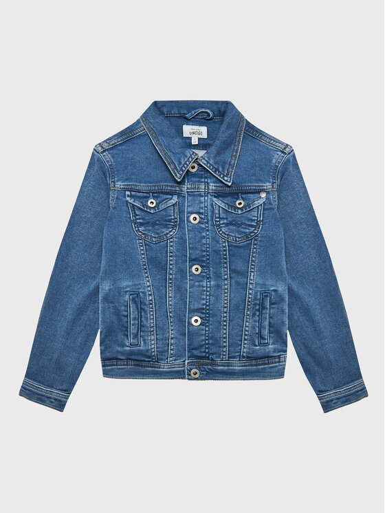 Pepe Jeans Дънкови шорти New Berry PG401046JR7 Regular Fit