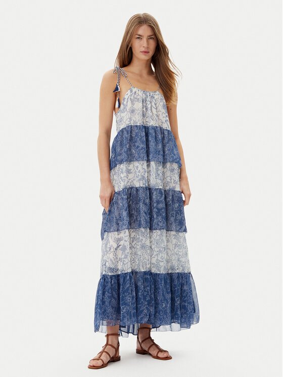 Pepe Jeans Лятна рокля PL953739 Loose Fit