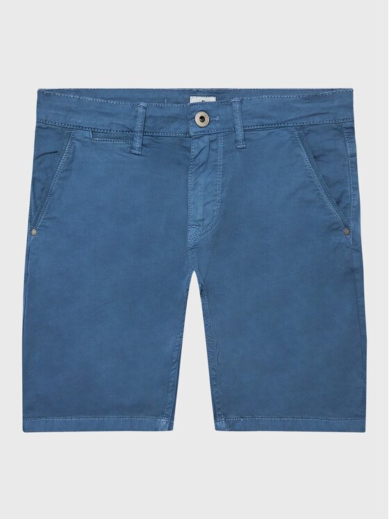 Pepe Jeans Шорти от плат Blueburn Short PB800726C75 Regular Fit
