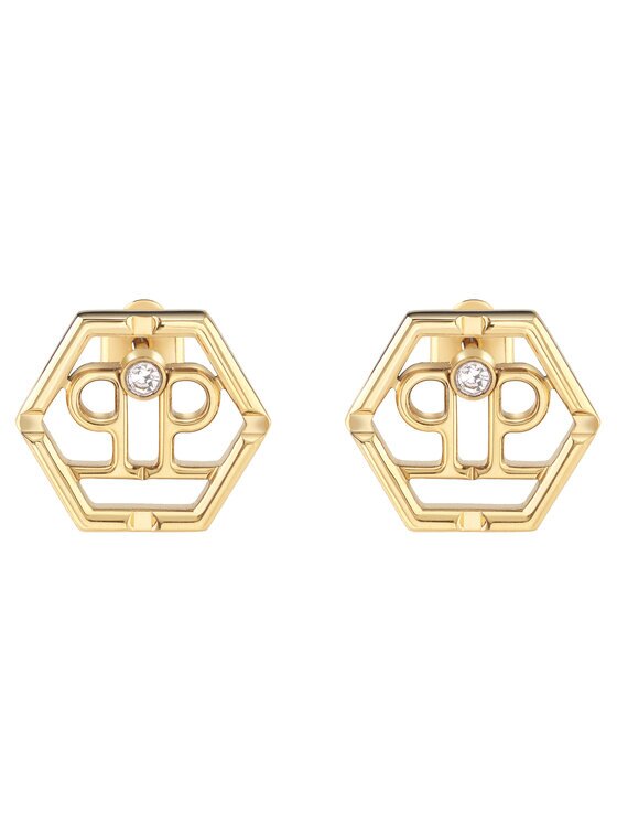 Philipp Plein Обици Hexagon PJ2AA06EU