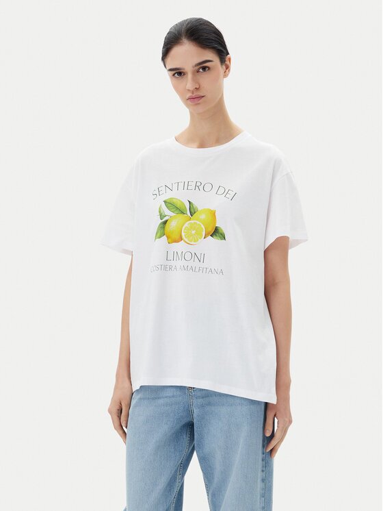 Pieces Тишърт Thea 17157114 Standard Fit