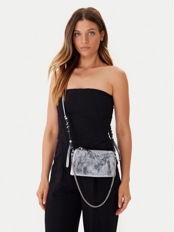 Pinko Дамска чанта Double Mini Al 25-26 PLTT 105359 A2OT