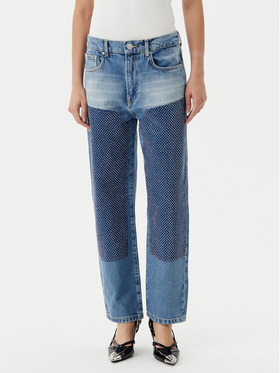 Pinko Дънки Rose Staright 104635 A2F7 Straight Fit