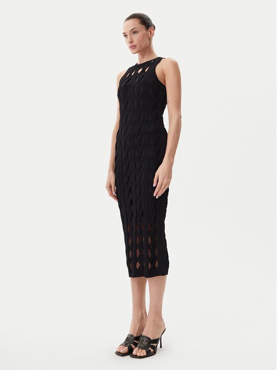 Pinko Плетена рокля Allan 105190 A2LW Regular Fit