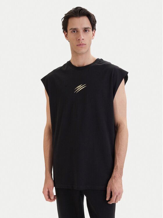 Plein Sport Мъжки топ PAEC MRK0104 STE001N Regular Fit