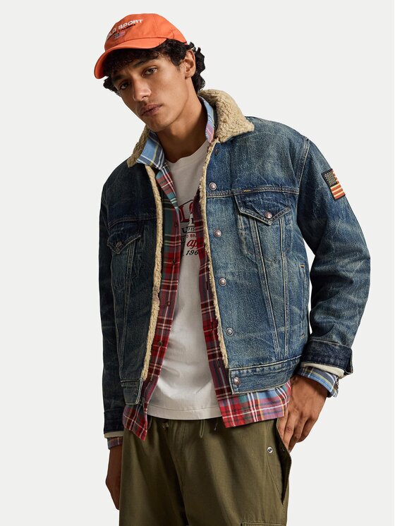 Polo Ralph Lauren Дънково яке 710B24520001 Regular Fit