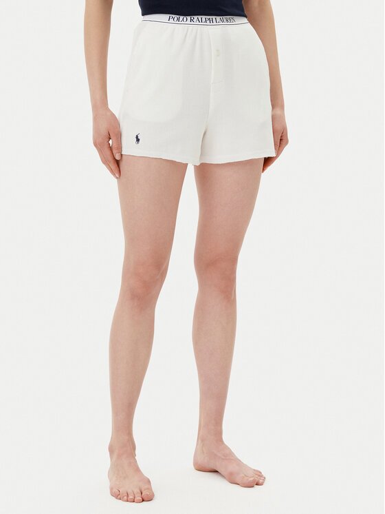 Polo Ralph Lauren Пижамени шорти 298956519001 Екрю Regular Fit
