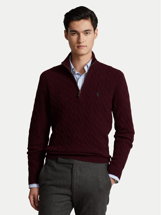 Polo Ralph Lauren Пуловер 710876766001 Екрю Regular Fit