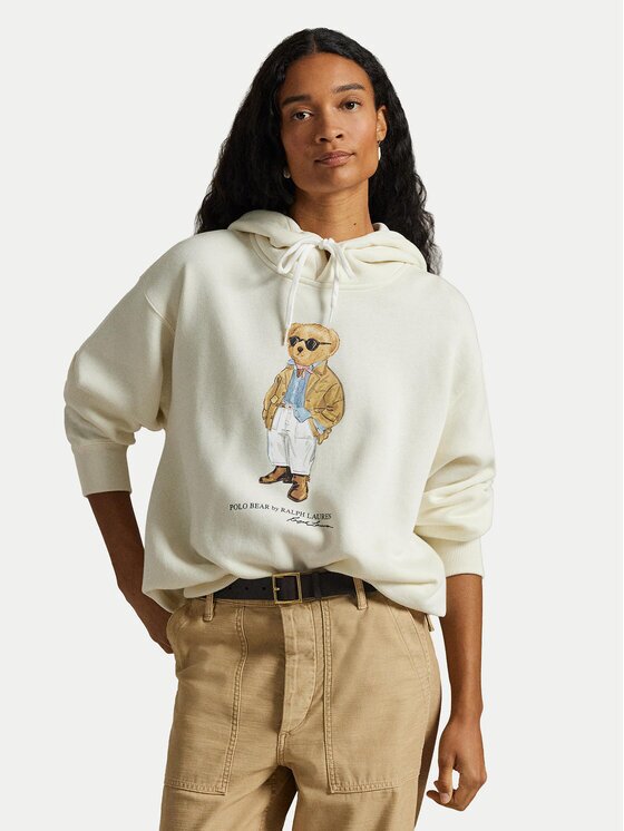 Polo Ralph Lauren Суитшърт 211A96598001 Екрю Relaxed Fit