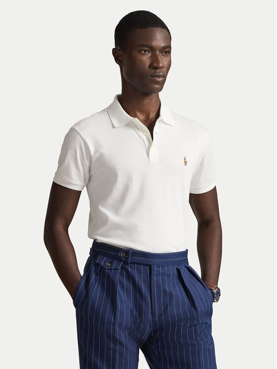 Polo Ralph Lauren Тениска с яка и копчета Ssl-Knt 710685514002 Slim Fit
