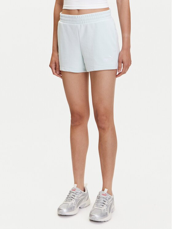 Puma Спортни шорти No. 1 ESS 4'' 682439 Светлосиньо Regular Fit