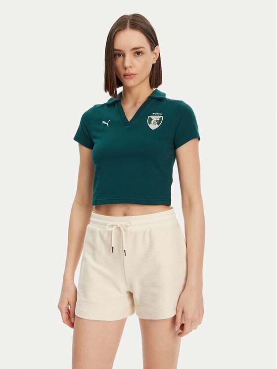 Puma Тениска с яка и копчета Harry Potter 630097 Regular Fit
