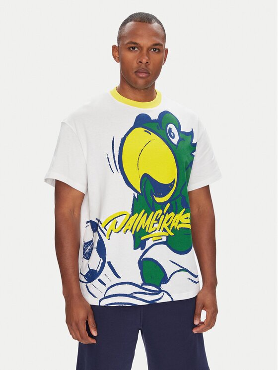 Puma Тишърт CWC Hoops x Palmeiras 631705 Regular Fit