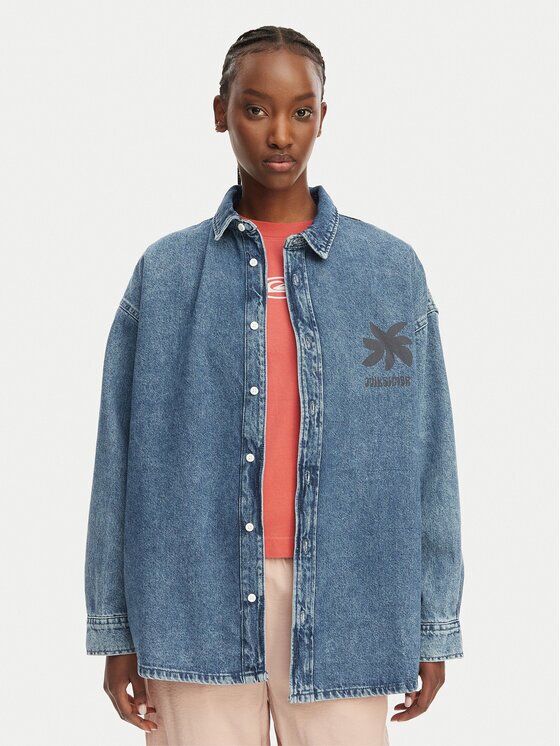Quiksilver дънкова риза Rahmat EQWWT03150 Regular Fit