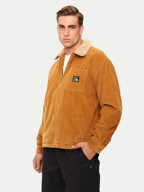 Quiksilver Преходно яке DNA Sherpa Harrington EQYJK04064 Regular Fit