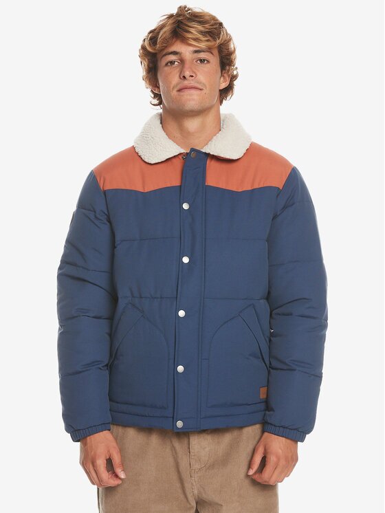 Quiksilver Пухено яке The Puffer Jckt EQYJK03981 Regular Fit