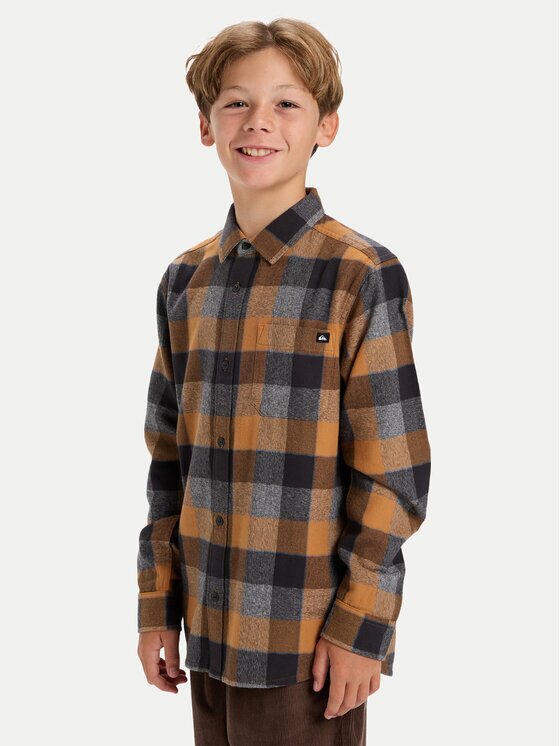 Quiksilver Риза Motherfly Plaid EQBWT03405 Regular Fit