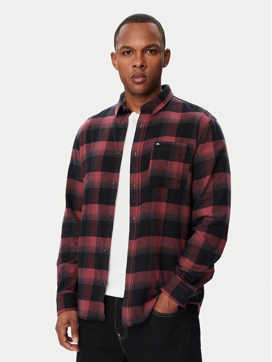 Quiksilver Риза Motherfly Plaid EQYWT04712 Regular Fit