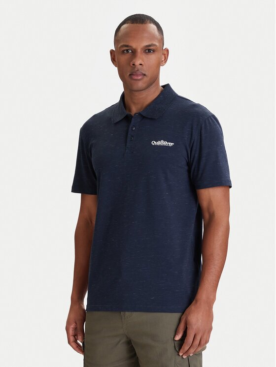 Quiksilver Тениска с яка и копчета EQYKT04420 Regular Fit