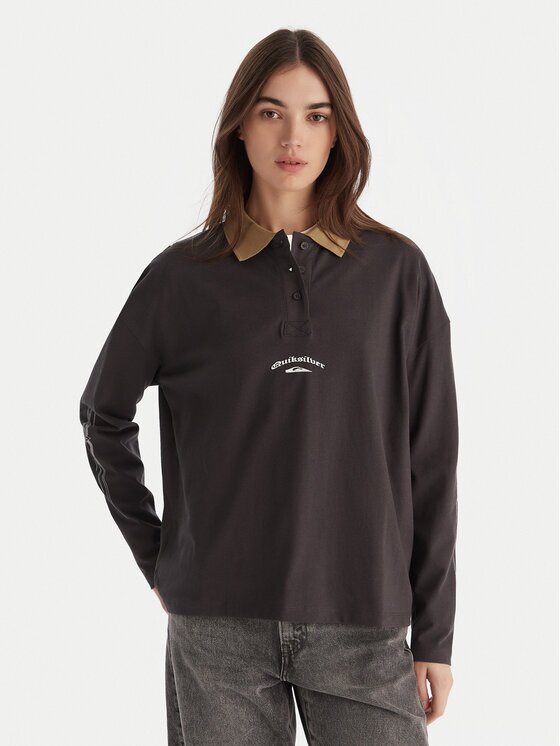 Quiksilver Тениска с яка и копчета Mercury Standard EQWKT03203 Regular Fit