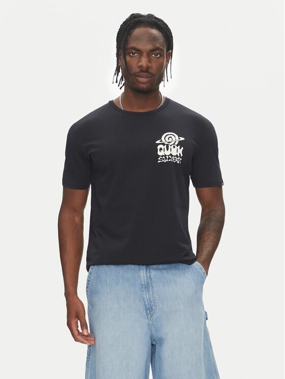 Quiksilver Тишърт Ev Cosmic Vibrations Ss EQYZT08053 Regular Fit
