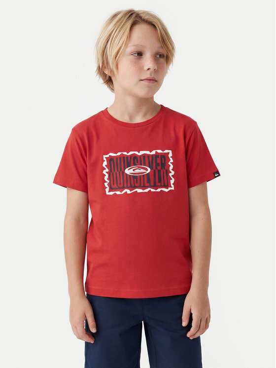 Quiksilver Тишърт Ev Gotam Foam EQKZT03568 Regular Fit
