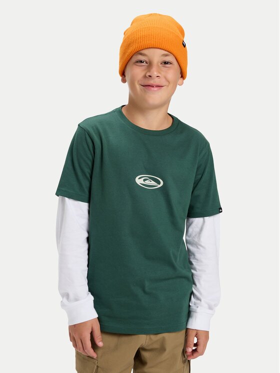 Quiksilver Тишърт Hw Welcome All EQBZT04913 Regular Fit