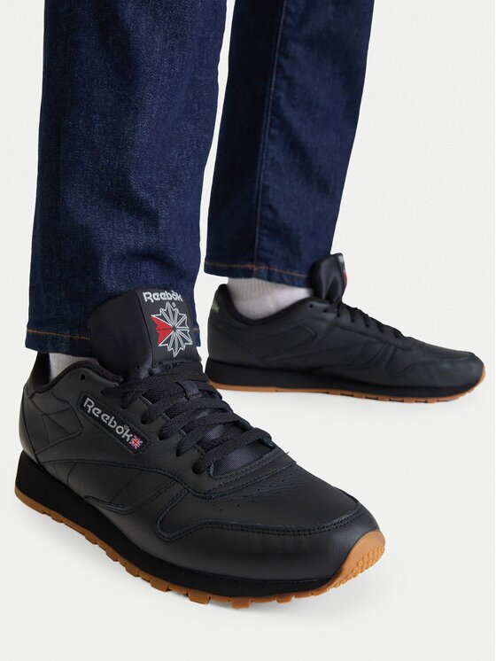 Reebok Сникърси Classic Leather GY0954 Черен