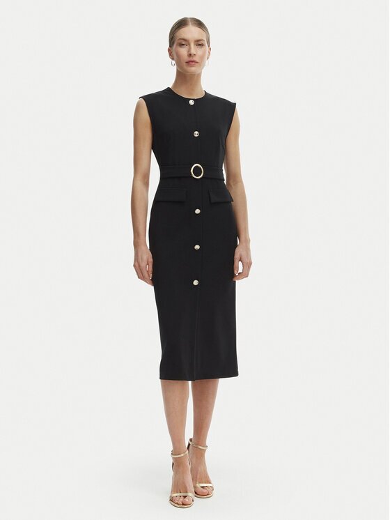Rinascimento Коктейлна рокля CFC0020278002 Slim Fit