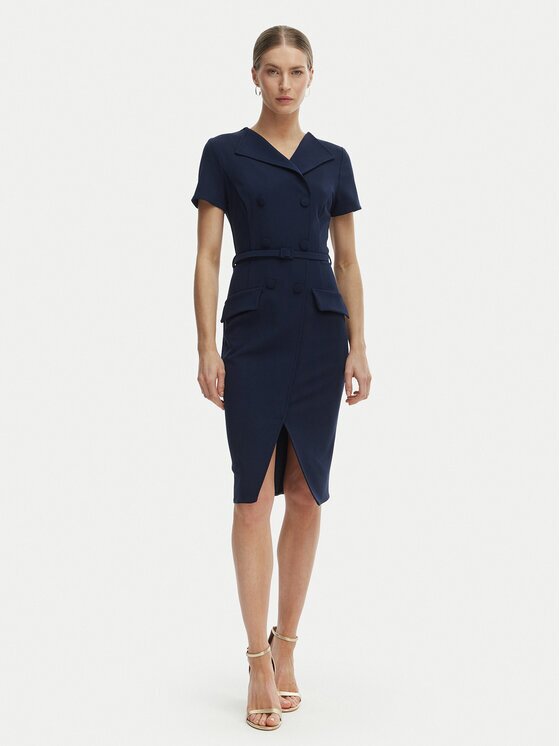 Rinascimento Коктейлна рокля CFC0127893003 Slim Fit